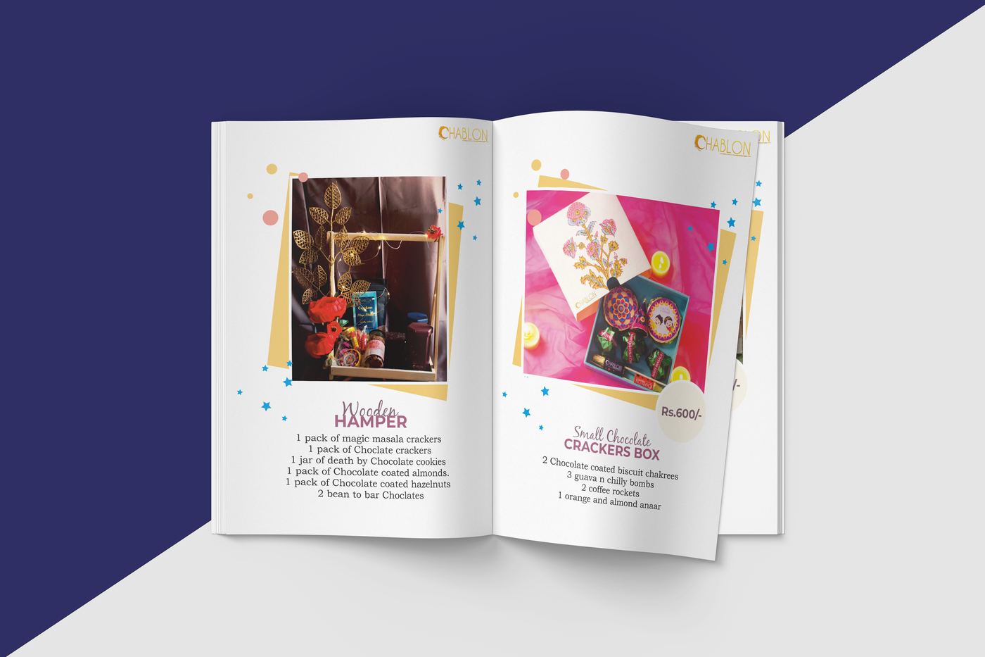 Professional catalogue design — print branding project by Sanchita Bhatia
